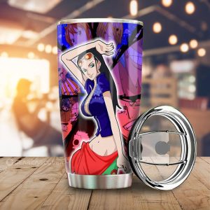 Nico Robin Tumbler Cup Custom Anime One Piece Car Interior Accessories For Anime Fans