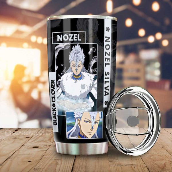 Nozel Silva Tumbler Cup Custom Black Clover Anime