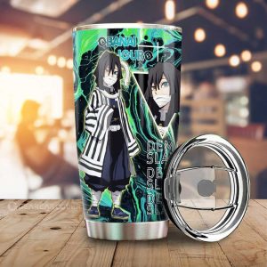 Obanai Iguro Tumbler Cup Custom Demon Slayer Anime Car Accessories