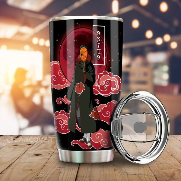 Obito Akatsuki Tumbler Cup Custom Anime Car Accessories