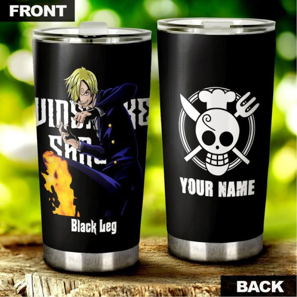 One Piece Vinsmoke Sanji Personalized Tumbler Stainless Steel Vacuum Insulated 20oz