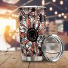 Orange Sunflower Tumbler Cup Custom Car Decoration