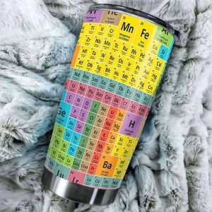 Periodic Table Tumbler Stainless Steel Vacuum Insulated 20oz