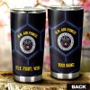 Personalized U.S. Air Force Military Tumbler Cup Custom Name Car Accessories