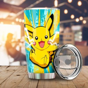 Pikachu Tumbler Cup Custom Car Interior Accessories