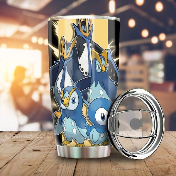 Piplup Tumbler Cup Custom Car Accessories For Fans