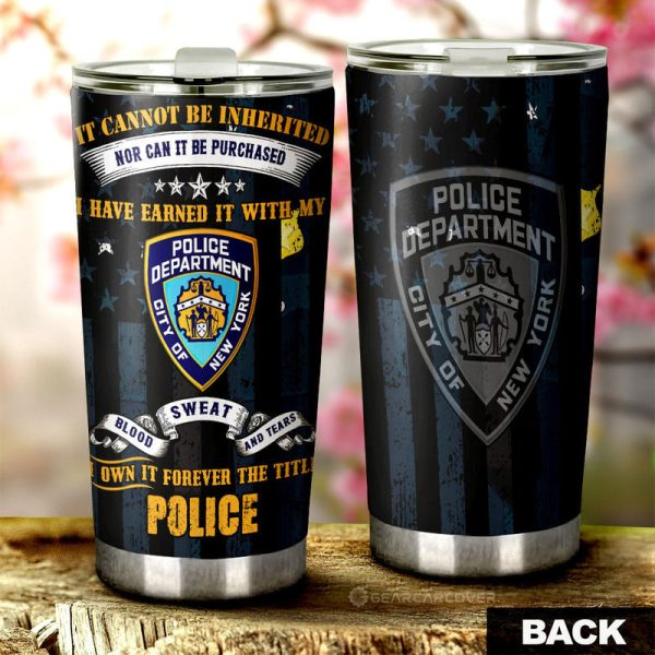 Police Tumbler Cup Custom Car Accessories