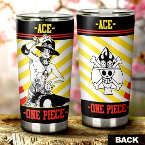 Portgas D. Ace Tumbler Cup Custom Car Accessories Mix Manga Style