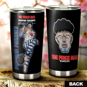 Puripuri Prisoner Tumbler Cup Custom One Punch Man Anime Car Interior Accessories