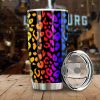 Rainbow Wild CheetahPrint Tumbler Cup