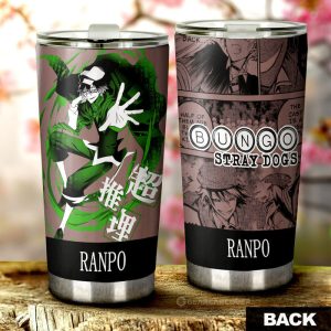 Ranpo Edogawa Tumbler Cup Custom Car Interior Accessories