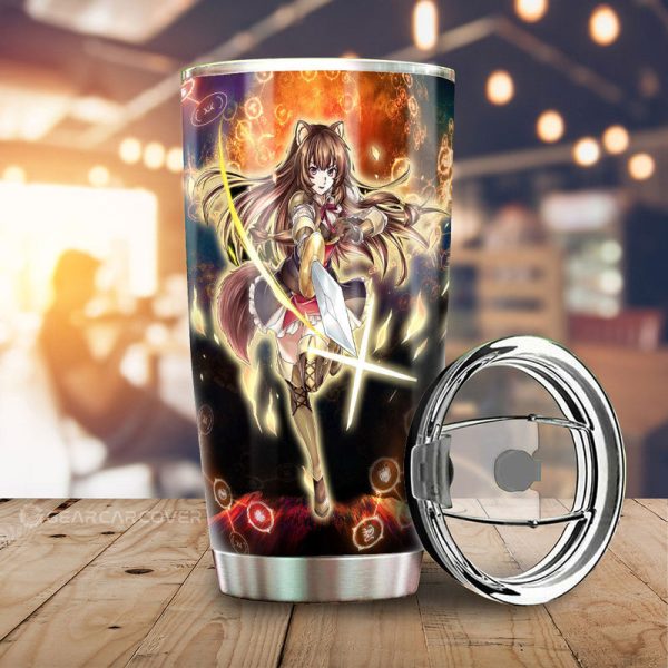 Raphtalia Tumbler Cup Custom The Rising Of The Shield Hero Anime Car Interior Accessories