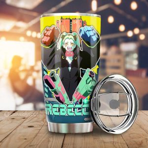 Rebecca Tumbler Cup Custom Cyberpunk Anime