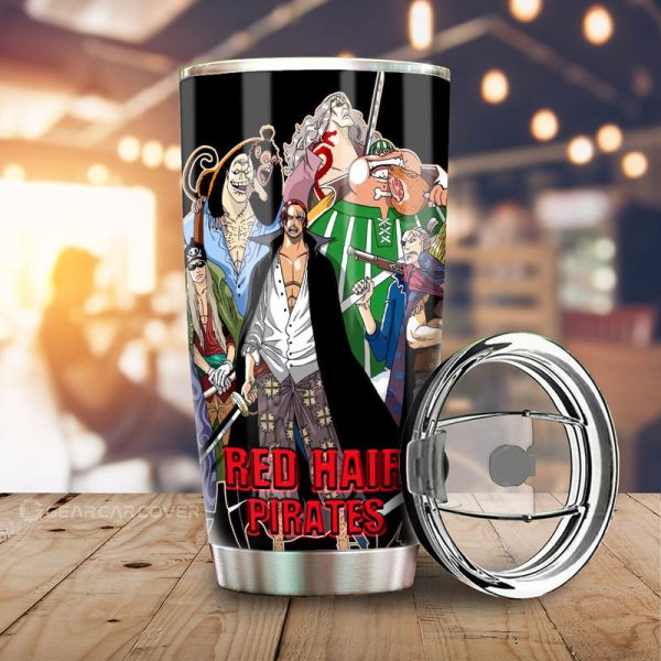 Red Hair Pirates Tumbler Cup Custom Car Accessories