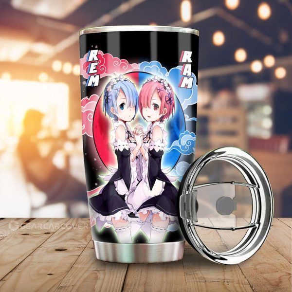 Rem And Ram Tumbler Cup Custom Car Accessoriess