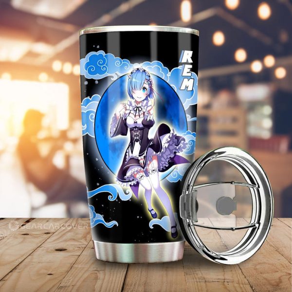 Rem Tumbler Cup Custom Re:Zero Anime Car Accessoriess