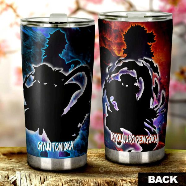 Rengoku And Giyuu Tumbler Cup Custom