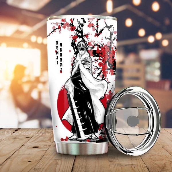 Renji Abarai Tumbler Cup Custom Japan Style Anime Bleach Car Interior Accessories