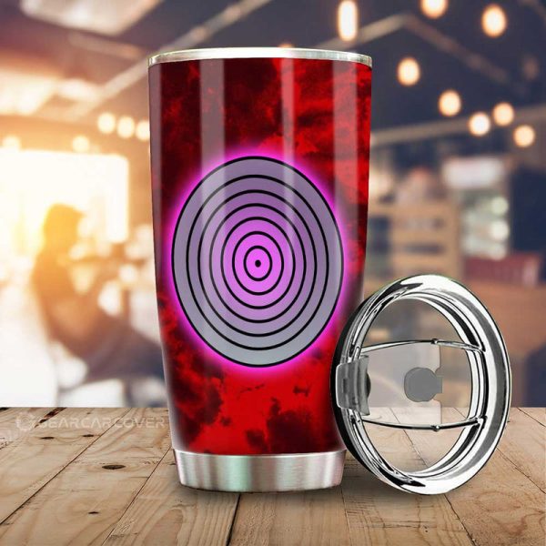 Rinnegan Tumbler Cup Custom Anime Tie Dye Style