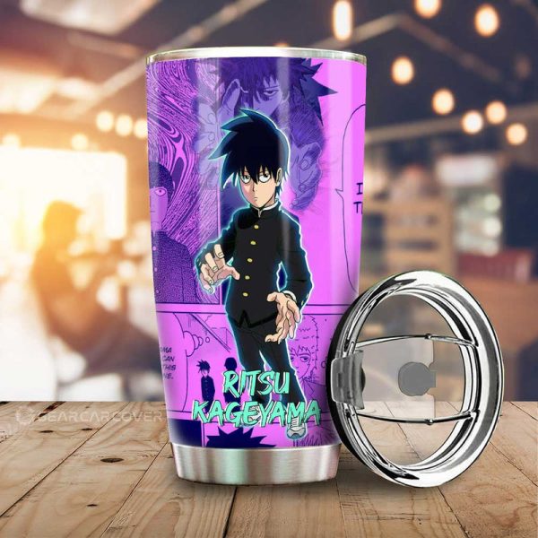 Ritsu Kageyama Tumbler Cup Custom Mix Manga