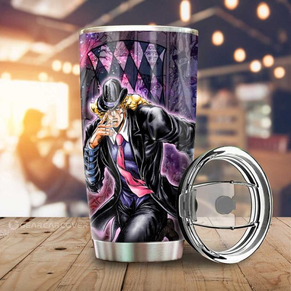 Robert E. O. Speedwagon Tumbler Cup Custom JJBA Car Accessories Galaxy Style