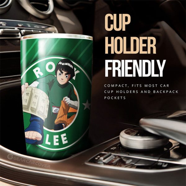 Rock Lee Tumbler Cup Custom Anime Car Accessories