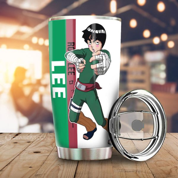 Rock Lee Tumbler Cup Custom Anime Car Accessories