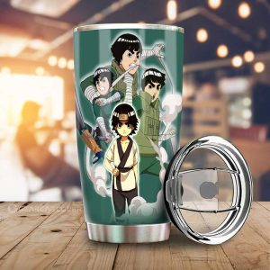 Rock Lee Tumbler Cup Custom Anime Car Accessories For Fans