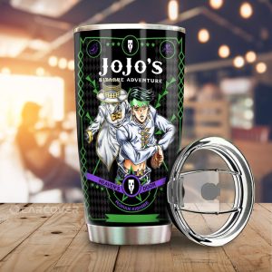 Rohan Kishibe Tumbler Cup Custom Anime JoJo's Bizarre Adventure Car Interior Accessories