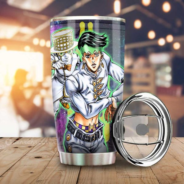 Rohan Kishibe Tumbler Cup Custom Galaxy Manga JJBA