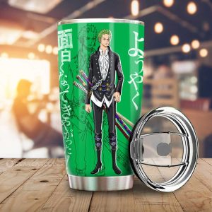 Roronoa Zoro Film Red Tumbler Cup Custom Car Interior Accessories