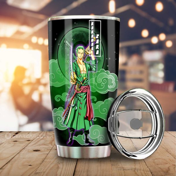 Roronoa Zoro Tumbler Cup Custom Anime One Piece Car Accessories For Anime Fans