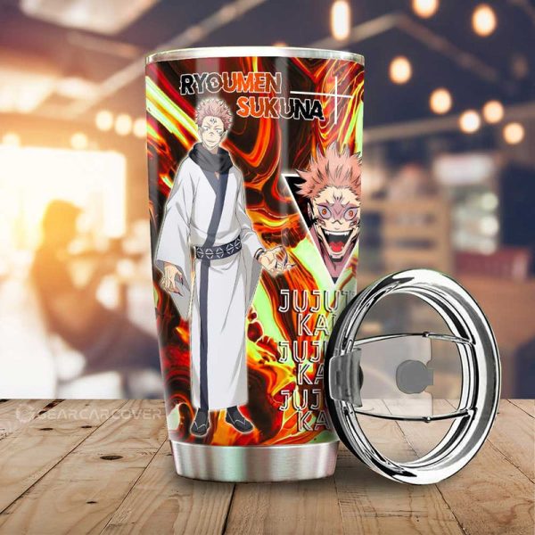 Ryoumen Sukuna Tumbler Cup Custom Jujutsu Kaisen Anime Car Accessories