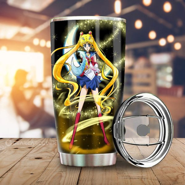 Sailor Moon Tumbler Cup Custom Sailor Moon Anime Car Interior Accessories