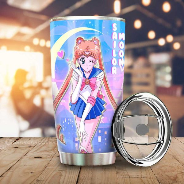 Sailor Moon Tumbler Cup Custom Sailor Moon Anime For Car Decoration