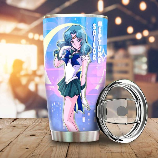 Sailor Neptune Tumbler Cup Custom For Car Decoration