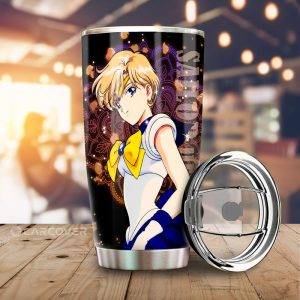 Sailor Uranus Tumbler Cup Custom Anime Sailor Moon Car Accessories