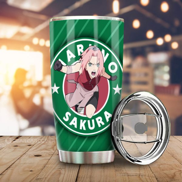 Sakura Sasuke Tumbler Cup Custom Anime Car Accessories