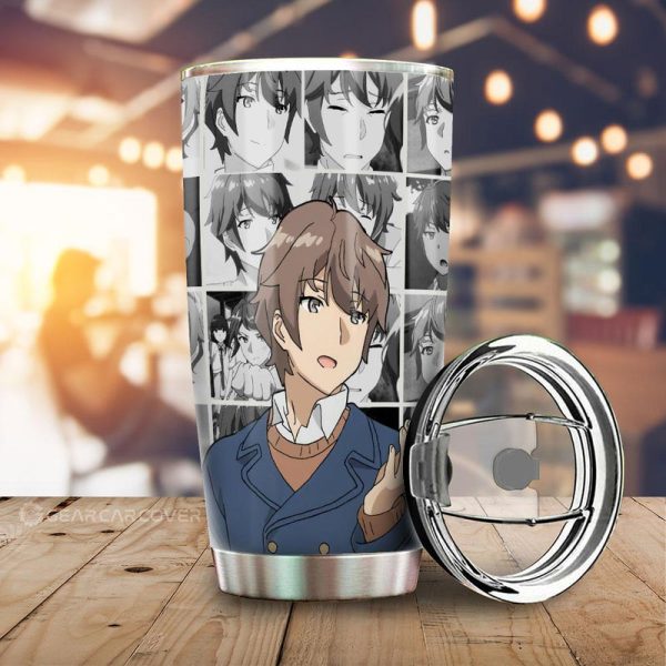 Sakuta Azusagawa Tumbler Cup Custom Bunny Girl Senpai Car Accessories