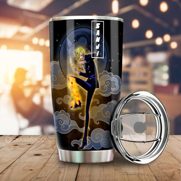 Sanji Tumbler Cup Custom Anime One Piece Car Accessories For Anime Fans