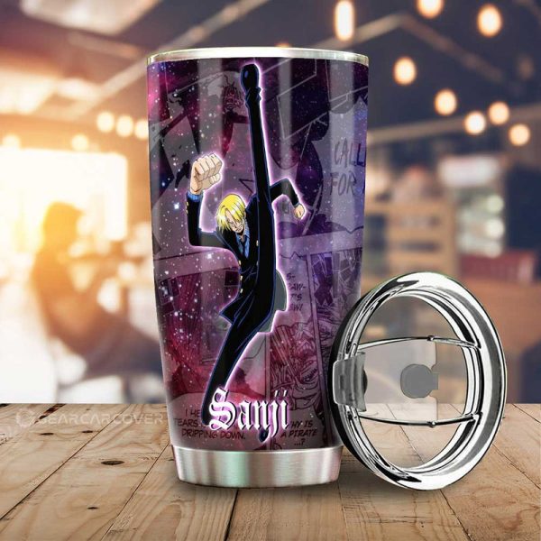 Sanji Tumbler Cup Custom Car Accessories Manga Galaxy Style