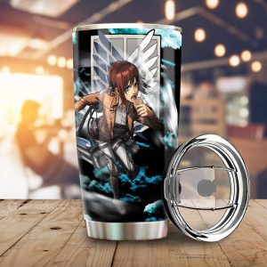 Sasha Blouse Tumbler Cup Custom Attack On Titan Anime Car Interior Accessories