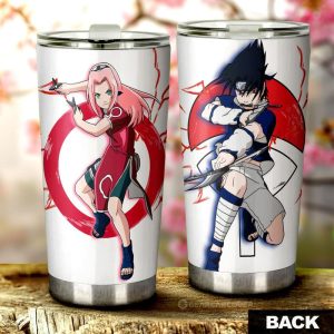 Sasuke And Sakura Tumbler Cup Custom For Anime Fans