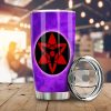 Sasuke Uchiha Eternal Mangekyo Sharingan Tumbler Cup Custom Anime Tie Dye Style