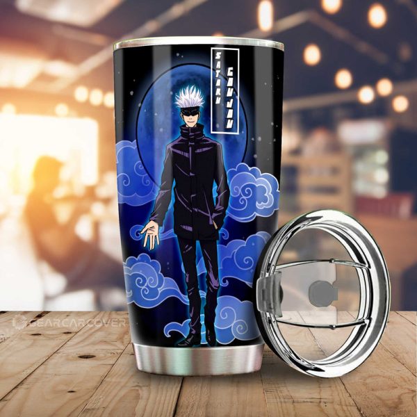 Satoru Gojou Tumbler Cup Custom Car Interior Accessories