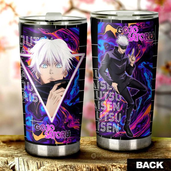 Satoru Gojou Tumbler Cup Custom Jujutsu Kaisen Anime Car Interior Accessories