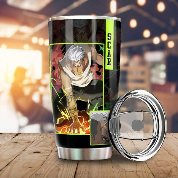 Scar Tumbler Cup Custom Fullmetal Alchemist Anime