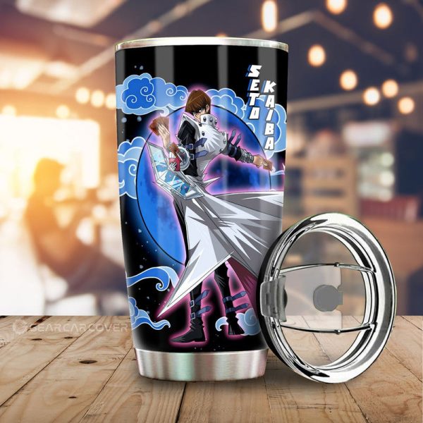 Seto Kaiba Tumbler Cup Custom Yu-Gi-Oh! Anime Car Accessories