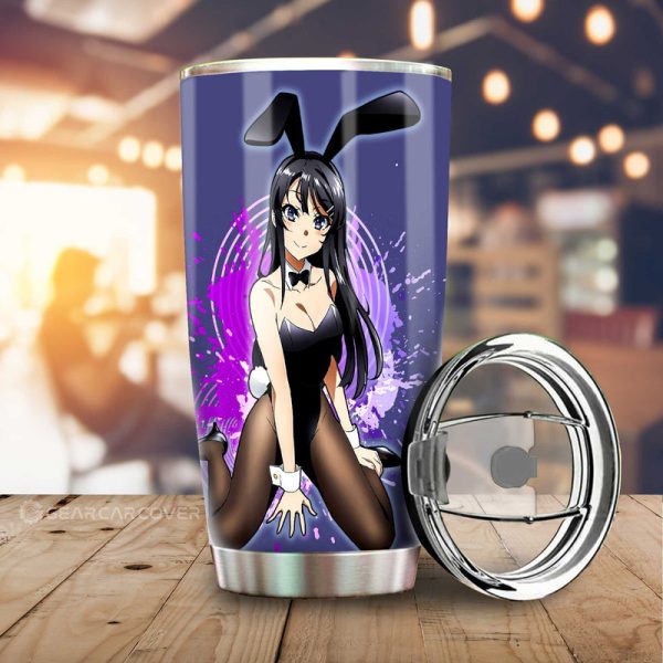 Sexy Girl Mai Sakurajima Tumbler Cup Custom Bunny Girl Senpai