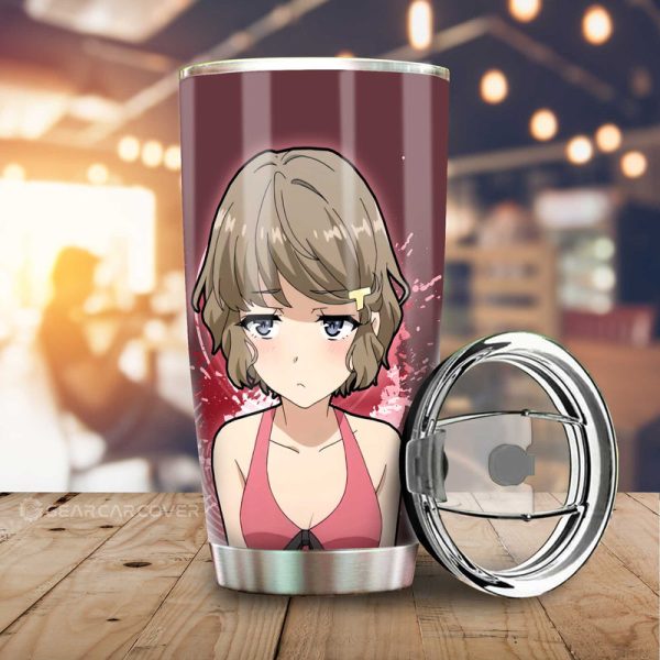 Sexy Girl Tomoe Koga Tumbler Cup Custom Bunny Girl Senpai